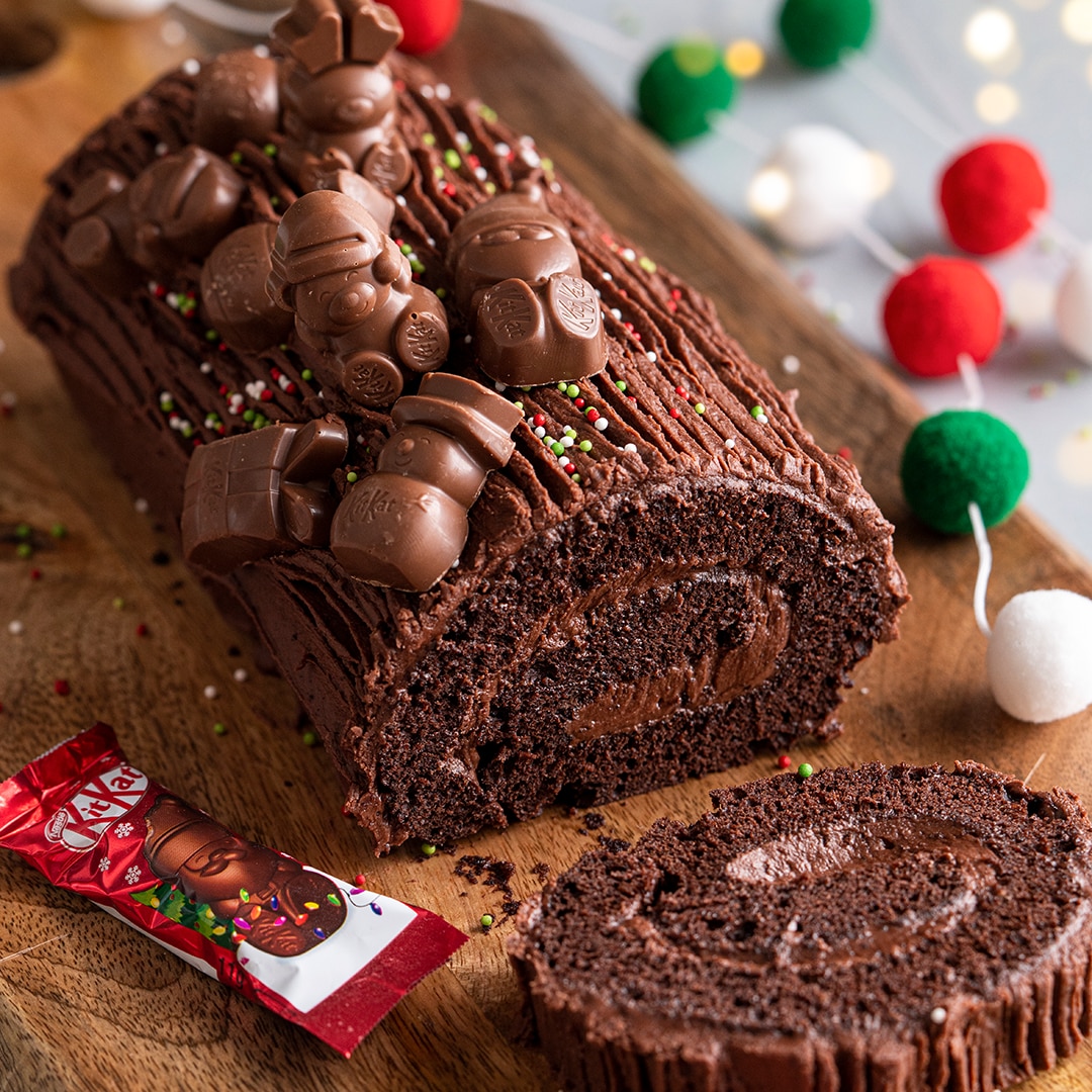 KitKat® Santa & Festive Friends Yule Log