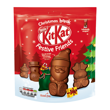 KitKat® Santa Large Pouch 220g