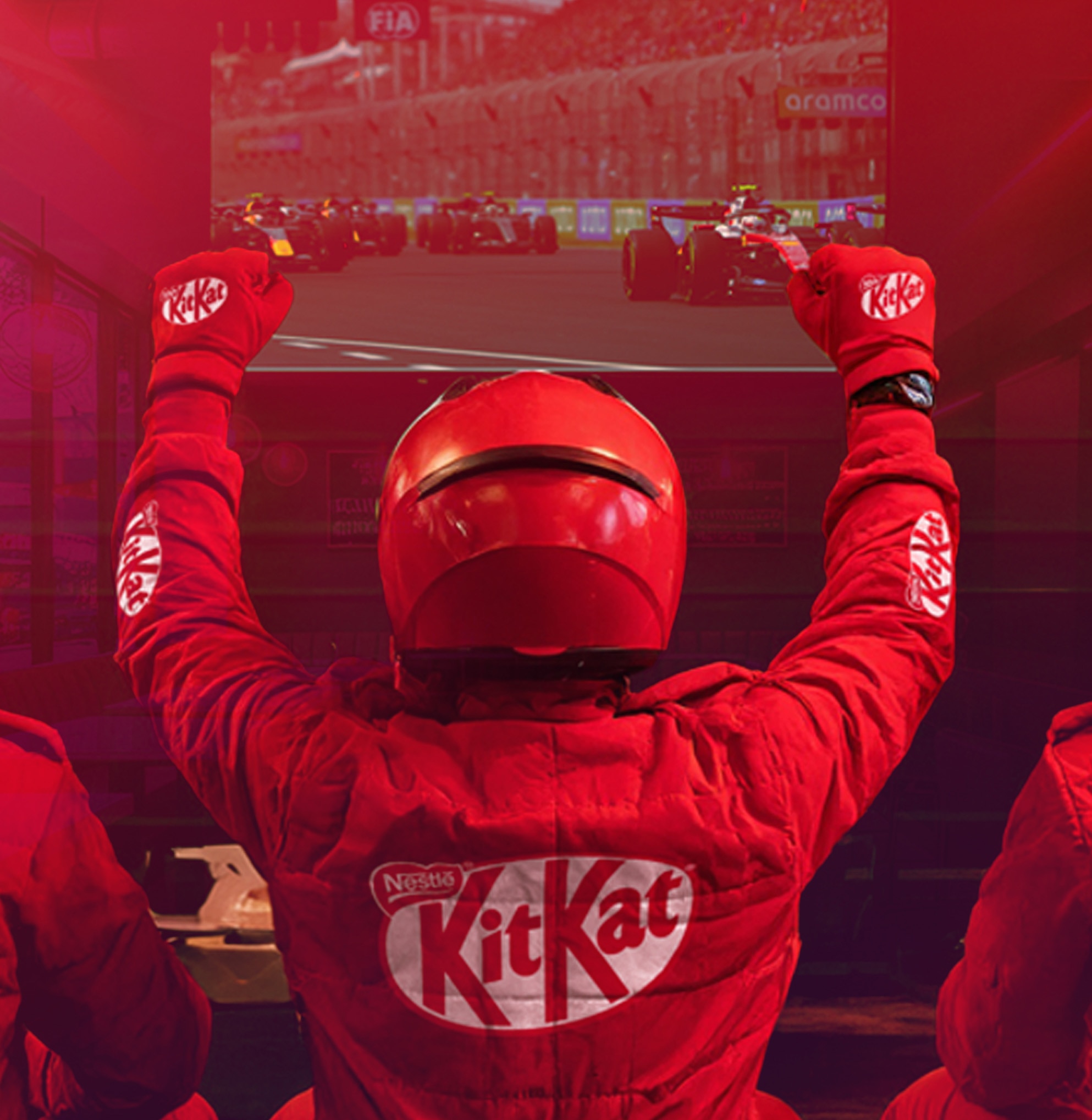 Celebration at F1 Arcade hosted by KITKAT