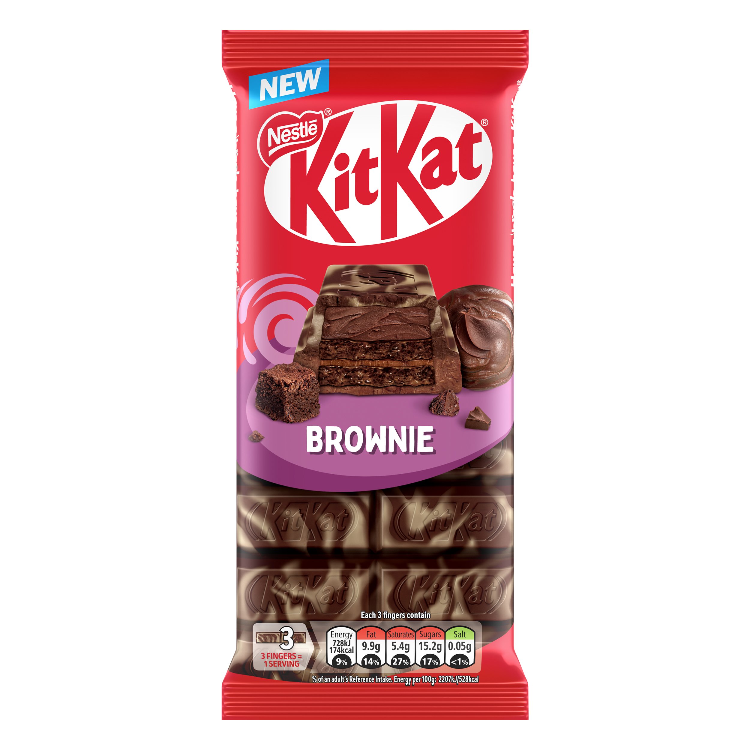 kitkat brownie