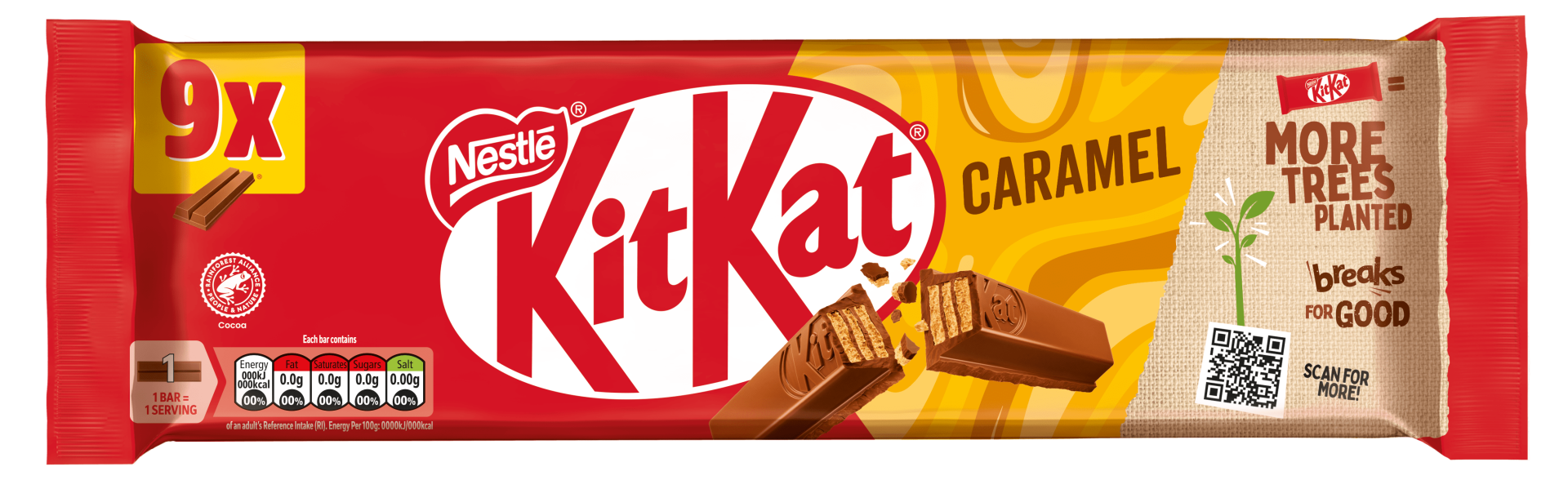 Kit Kat 2 Finger Caramel Chocolate Bar