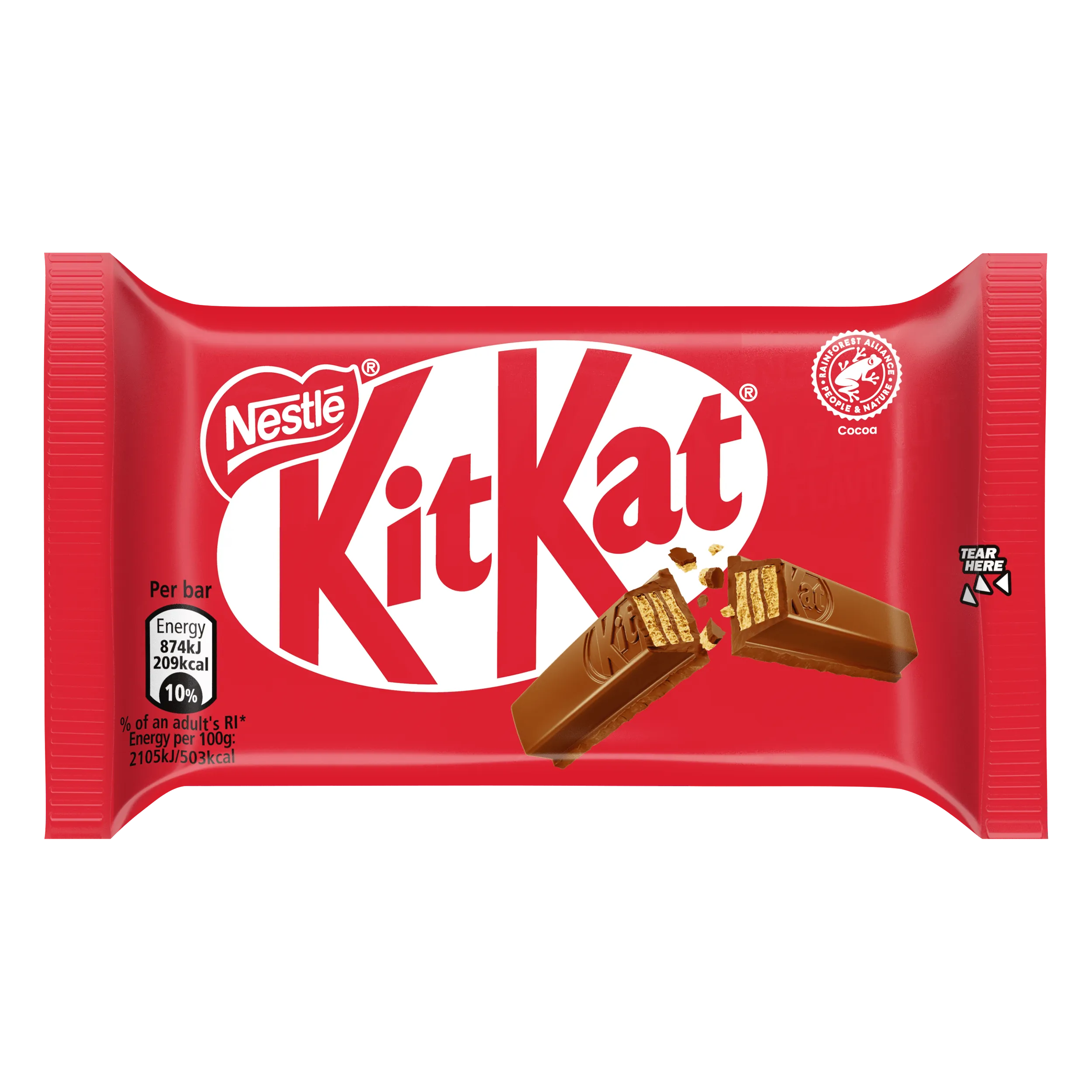 Kitkat uk 4 finger milk